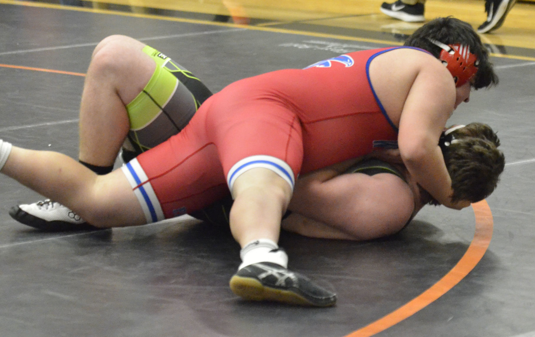 Class 1A wrestling sectional in Sibley